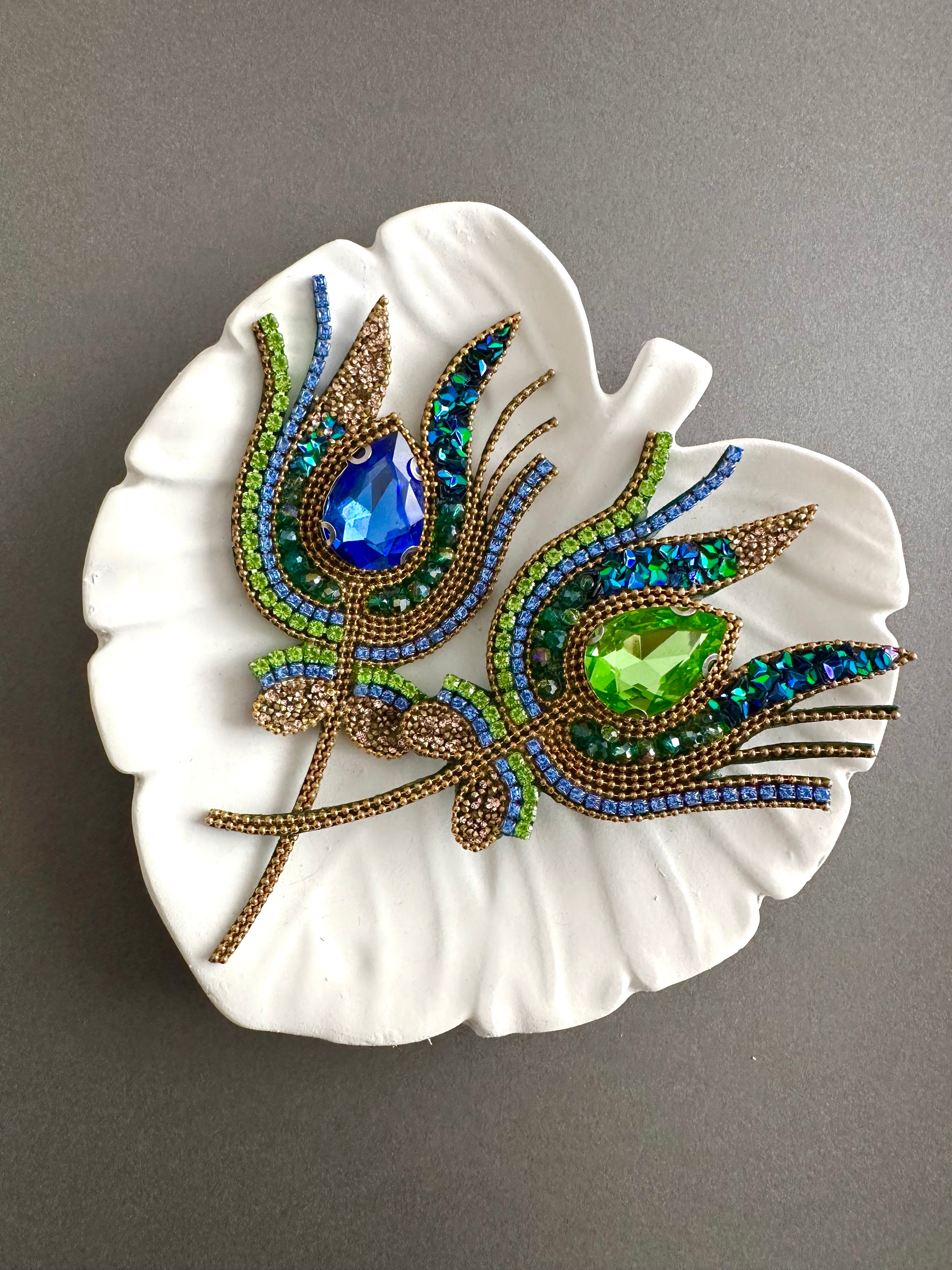 Peacock feather