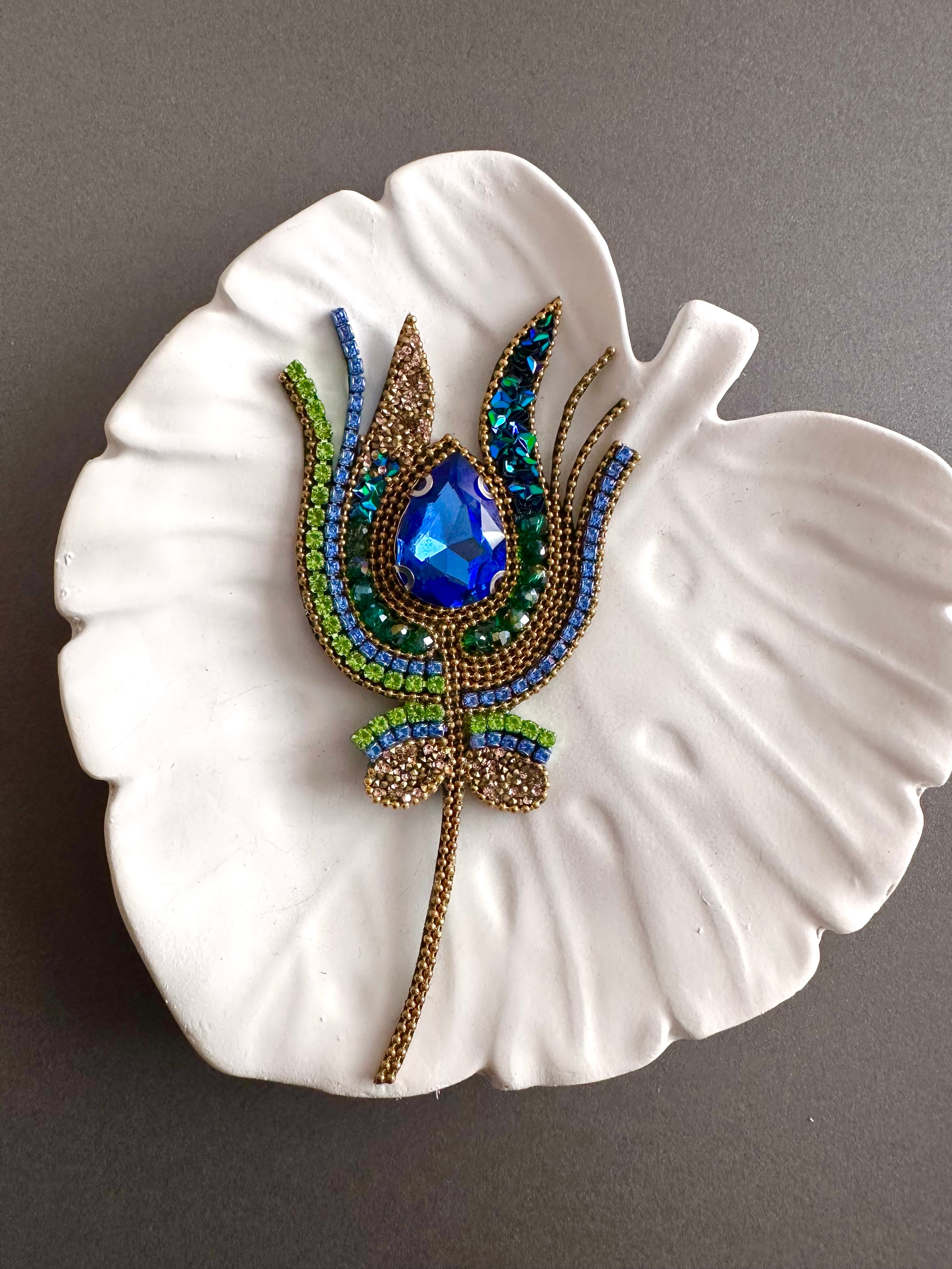 Peacock feather