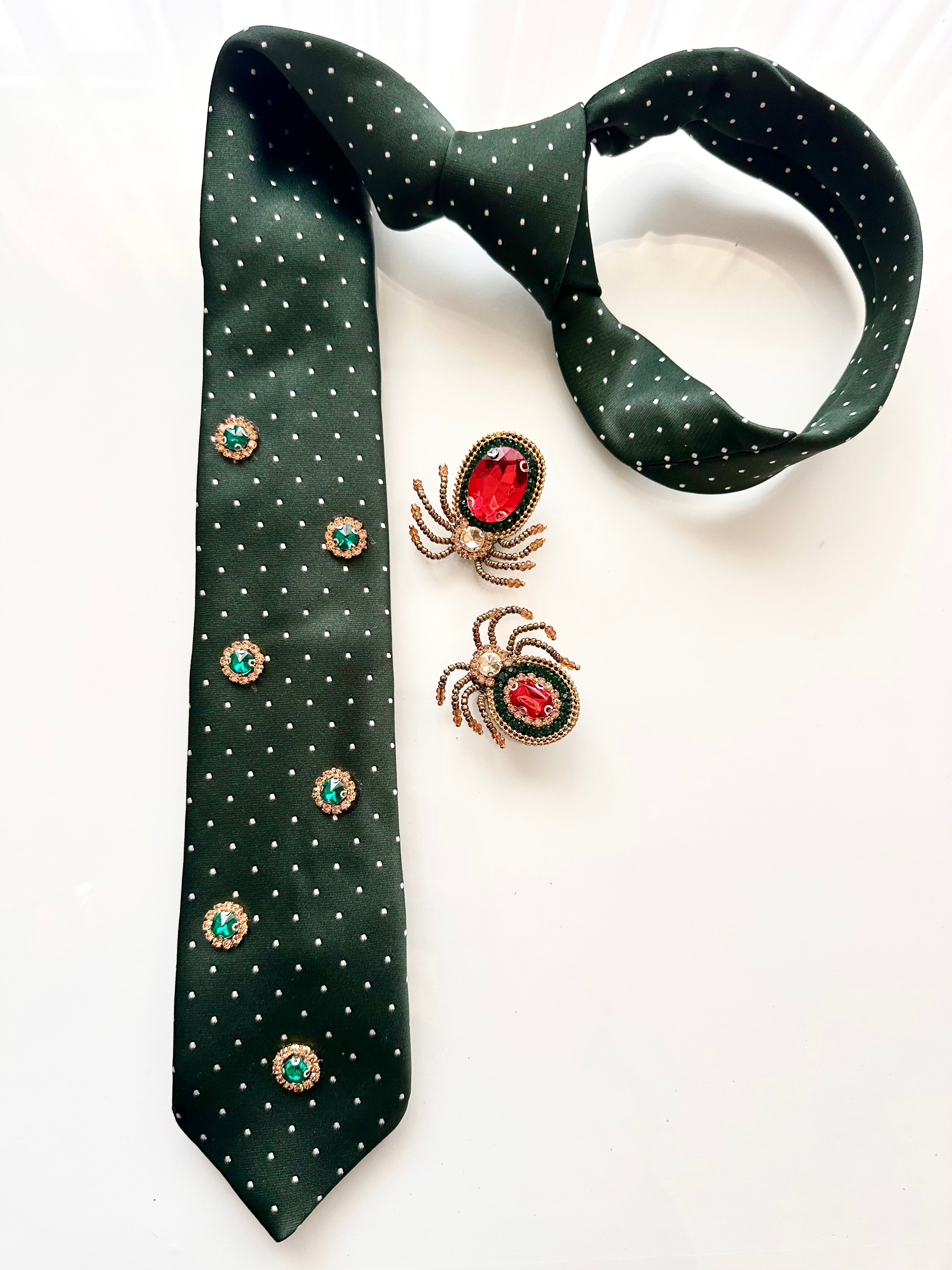 Green cravat