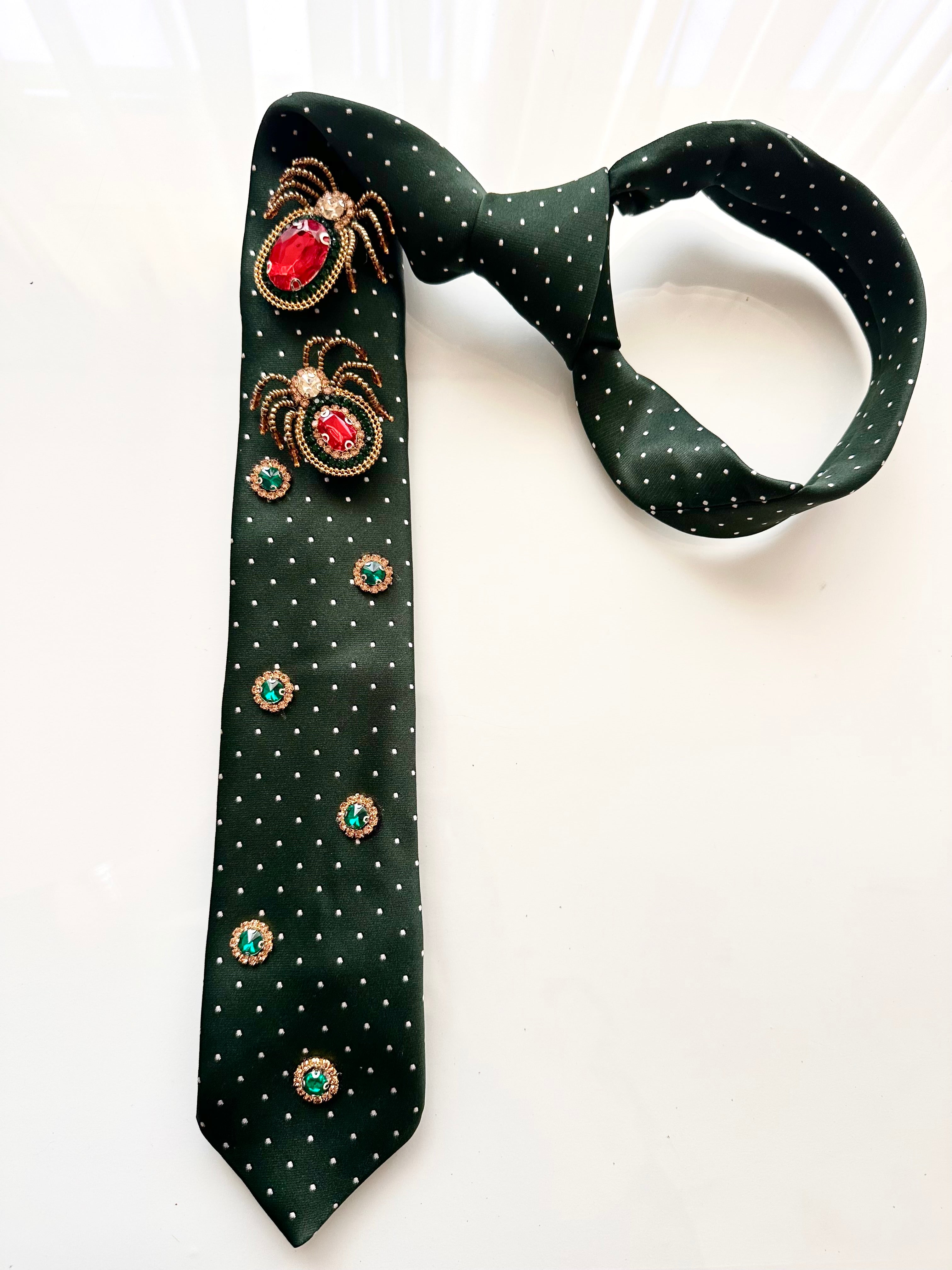 Green cravat