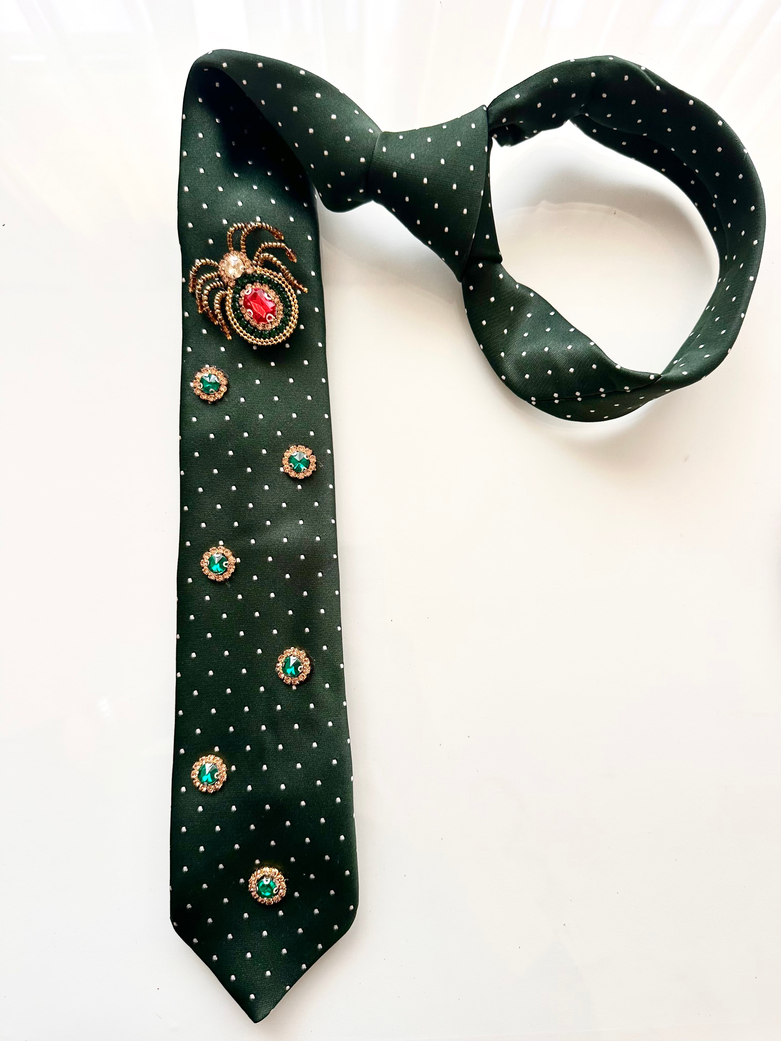 Green cravat