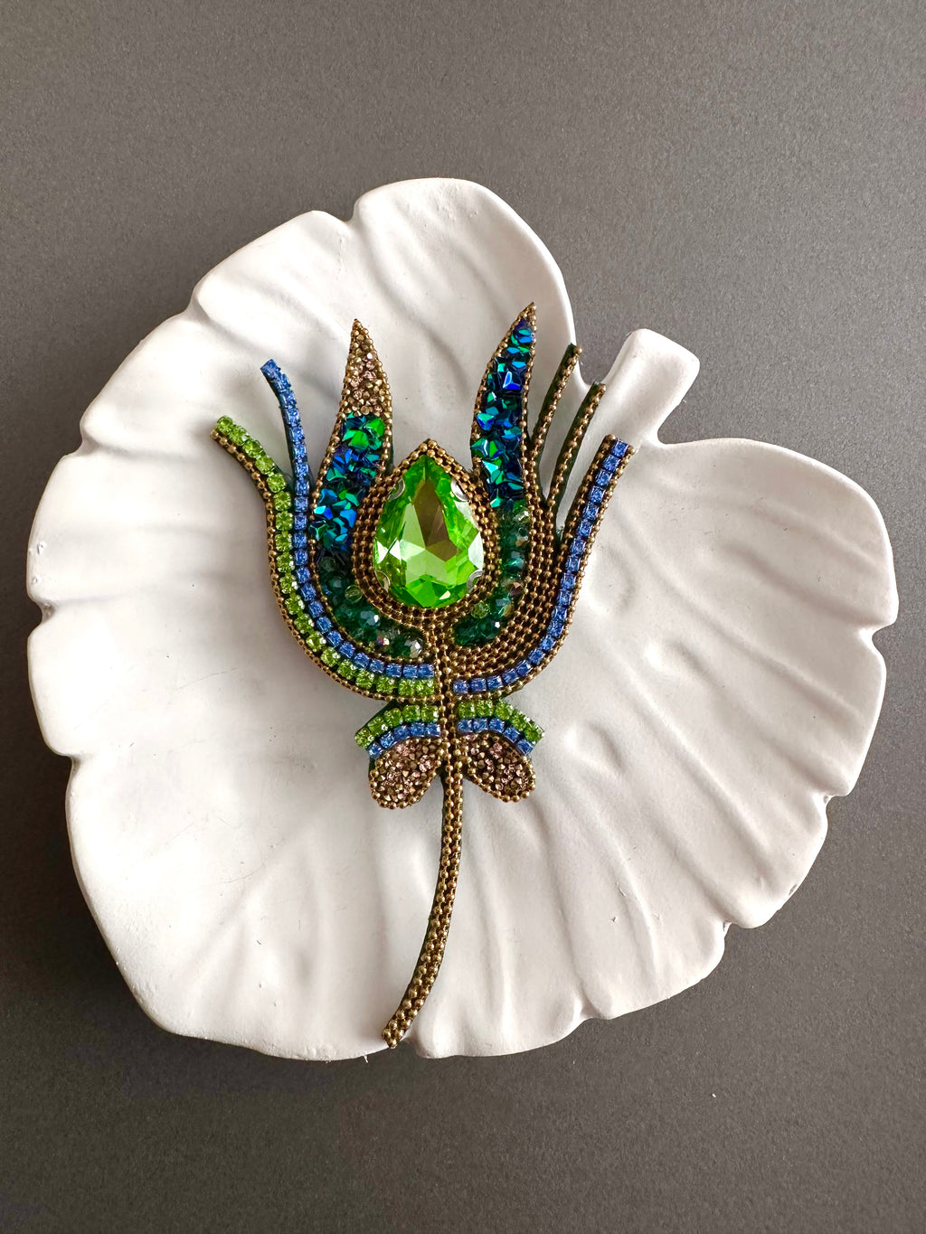 Peacock feather